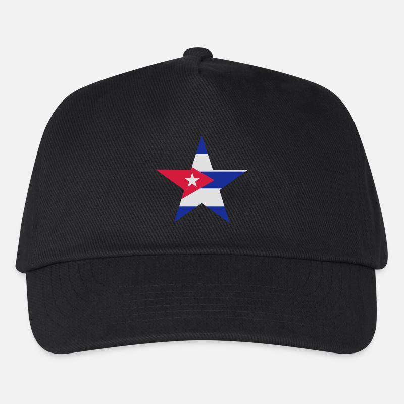 Étoile cubaine - Casquette de baseball Enfant - noir