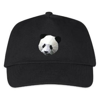 Polygon Panda - Kinder Basecap - Schwarz - Vorne