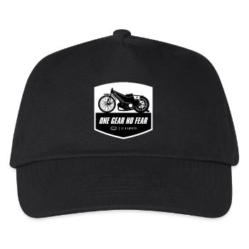 Speedway - one gear no fear - Kids’ Baseball Cap - black - Front