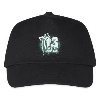 clown 13 - Kids’ Baseball Cap - black - Front
