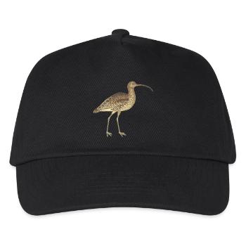 Vogel - Kinder Basecap - Schwarz - Vorne