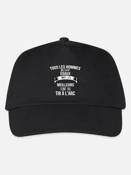 Tir a l arc cadeau humour - Casquette de baseball Enfant - noir