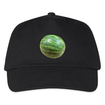 veggie pastèque pastèque melon melon gemues - Casquette de baseball Enfant - noir - Devant