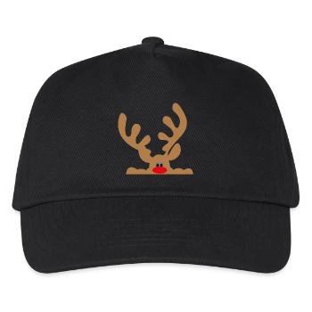Moose - Kids’ Baseball Cap - black - Front