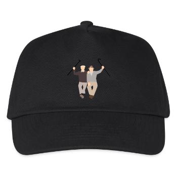 Old friends - Kids’ Baseball Cap - black - Front