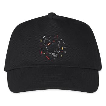 WINTER DOG COLLECTION - Casquette de baseball Enfant - noir - Devant