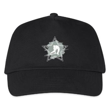 Hockey Star - Casquette de baseball Enfant - noir - Devant