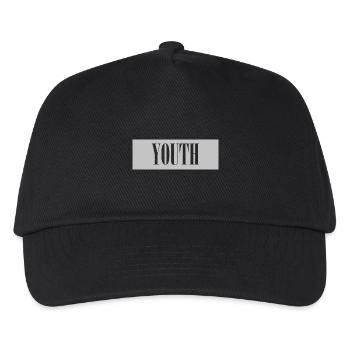 Youth - Kids’ Baseball Cap - black - Front