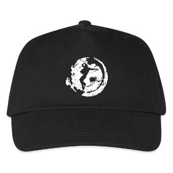 break dance - Casquette de baseball Enfant - noir - Devant