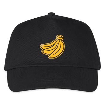 Banana - Kids’ Baseball Cap - black - Front
