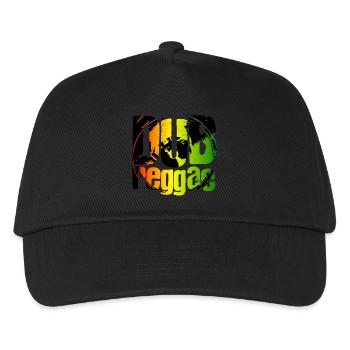 Dub reggae - Casquette de baseball Enfant - noir - Devant