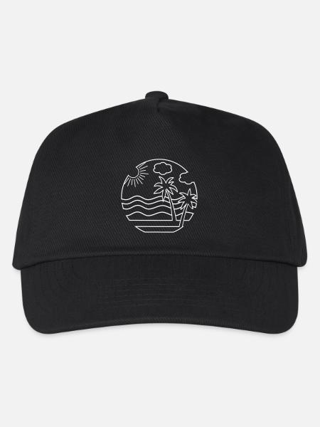 Strand - Kinder Basecap - Schwarz