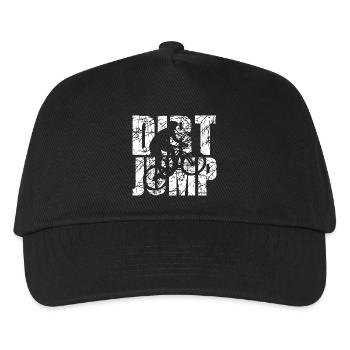 Dirt Jump - Kids’ Baseball Cap - black - Front