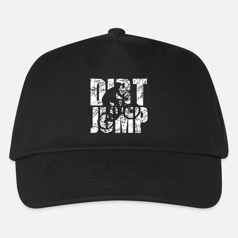 Dirt Jump - Kinder Basecap - Schwarz