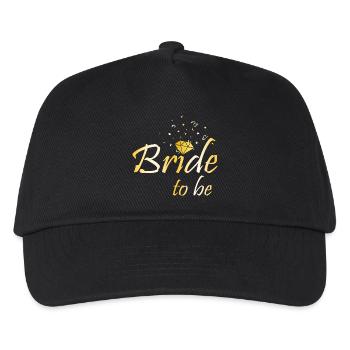 Bride to be - Kinder Basecap - Schwarz - Vorne