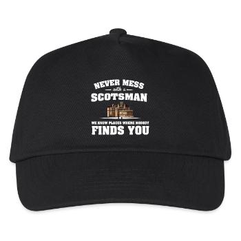 Countries Scotland - Kids’ Baseball Cap - black - Front