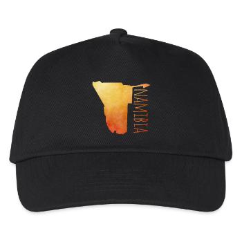 Namibia - Kinder Basecap - Schwarz - Vorne