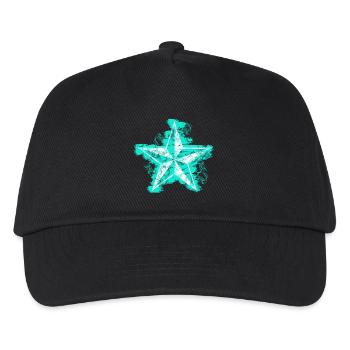 Nordstern - Kinder Basecap - Schwarz - Vorne