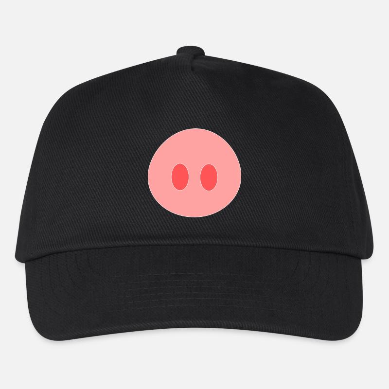 Cochon - Casquette de baseball Enfant - noir