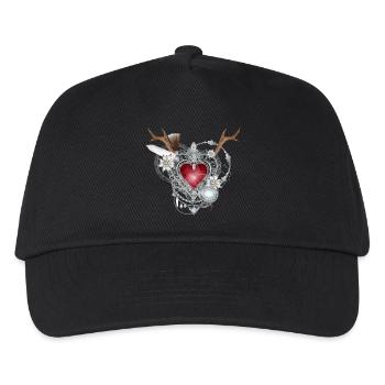 Extravagant Bavarian costume jewellery - Kids’ Baseball Cap - black - Front
