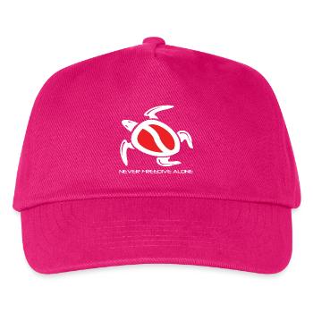 freedive turtle - Kids’ Baseball Cap - fuchsia - Front