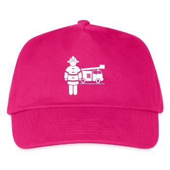 Firefighter Floriansjünger firefighters - Kids’ Baseball Cap - fuchsia - Front