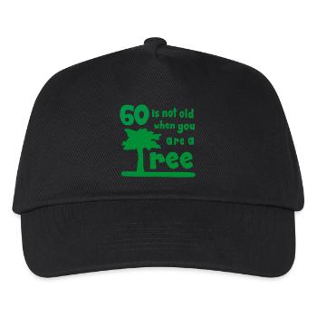 60 - Kids’ Baseball Cap - black - Front
