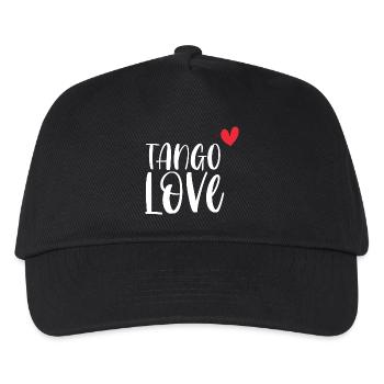 Tänzerin tanzen Tanzpaar Geschenk Tango Love! - Kinder Basecap - Schwarz - Vorne