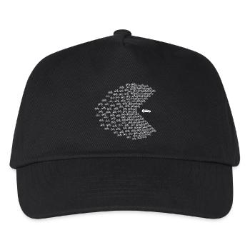 Bicycles eat cars, cyclists against SUVs - Kids’ Baseball Cap - black - Front