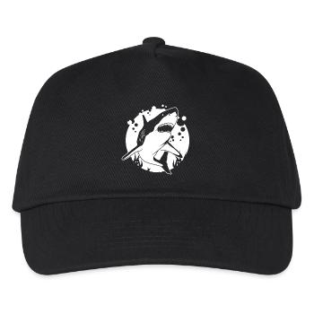 Hai - Kinder Basecap - Schwarz - Vorne