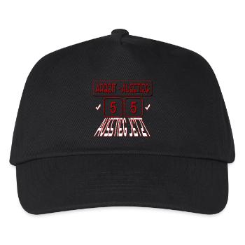 AT 55 à REENTE - Sortie de travaux - sortie maintenant - Casquette de baseball Enfant - noir - Devant