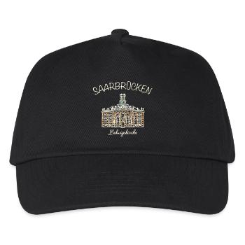 Saarbrücken, Ludwigskirche - Kinder Basecap - Schwarz - Vorne