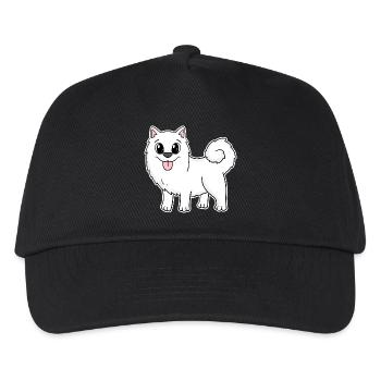 Samoyed Dog Breeds Dog Dogs - Kids’ Baseball Cap - black - Front