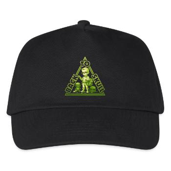 Back to school - green - Kids’ Baseball Cap - black - Front