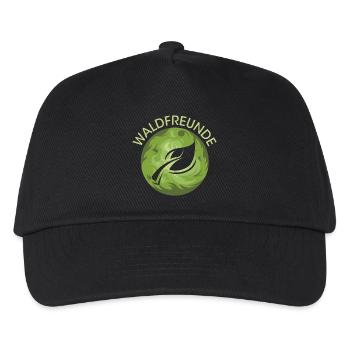Forest Friends Leaf Nature Nature Nature Forest Protection - Casquette de baseball Enfant - noir - Devant