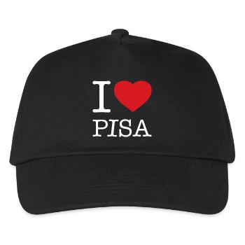I LOVE PISA - Kinder Basecap - Schwarz - Vorne