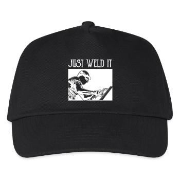 Just Weld It - Kids’ Baseball Cap - black - Front
