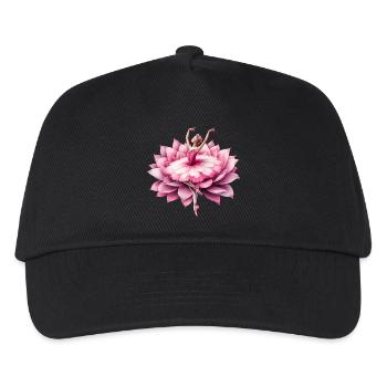 Danseuse de ballet avec tutu - Casquette de baseball Enfant - noir - Devant