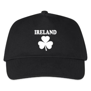 Trèfle d’Irlande - Casquette de baseball Enfant - noir - Devant