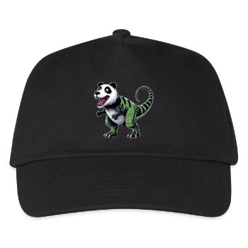 Brontosaure Zebra Fusion : Fantastique - Casquette de baseball Enfant - noir - Devant