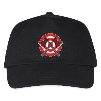 Lancer de hache cible Lancer de hache Cadeau - Casquette de baseball Enfant - noir - Devant