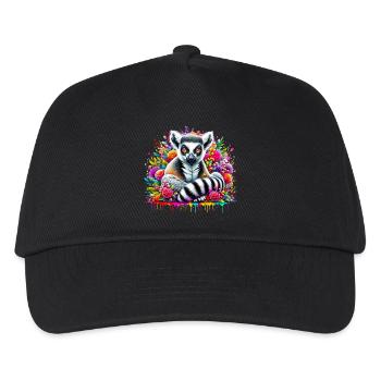 Lemur - Kids’ Baseball Cap - black - Front