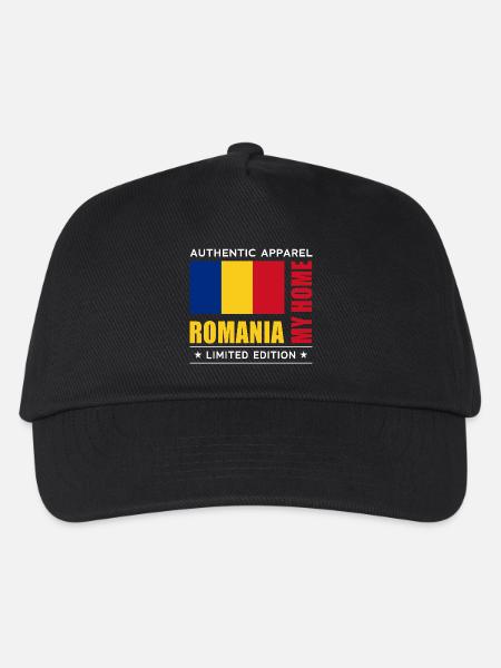 Romania - Kinder Basecap - Schwarz