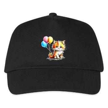 Kitten - Kids’ Baseball Cap - black - Front