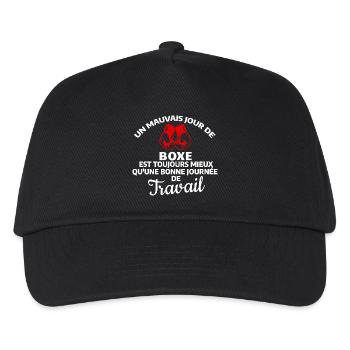 Motivational Quote for Combat Athlete - Kids’ Baseball Cap - black - Front