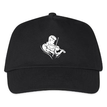 Violinist - Kids’ Baseball Cap - black - Front