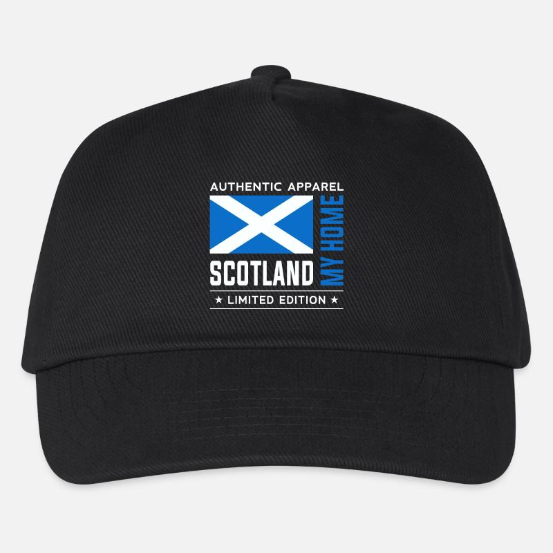 Scotland - Kinder Basecap - Schwarz