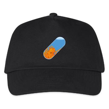 Octopus Pill - Kids’ Baseball Cap - black - Front