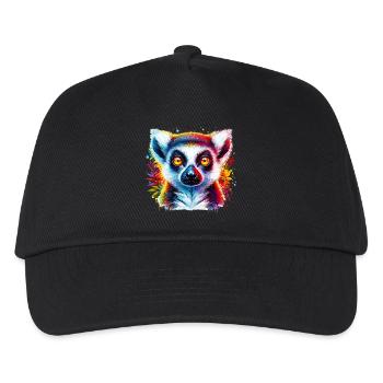 Lemur - Kids’ Baseball Cap - black - Front