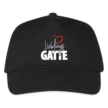 Lieblingsgatte - Kinder Basecap - Schwarz - Vorne